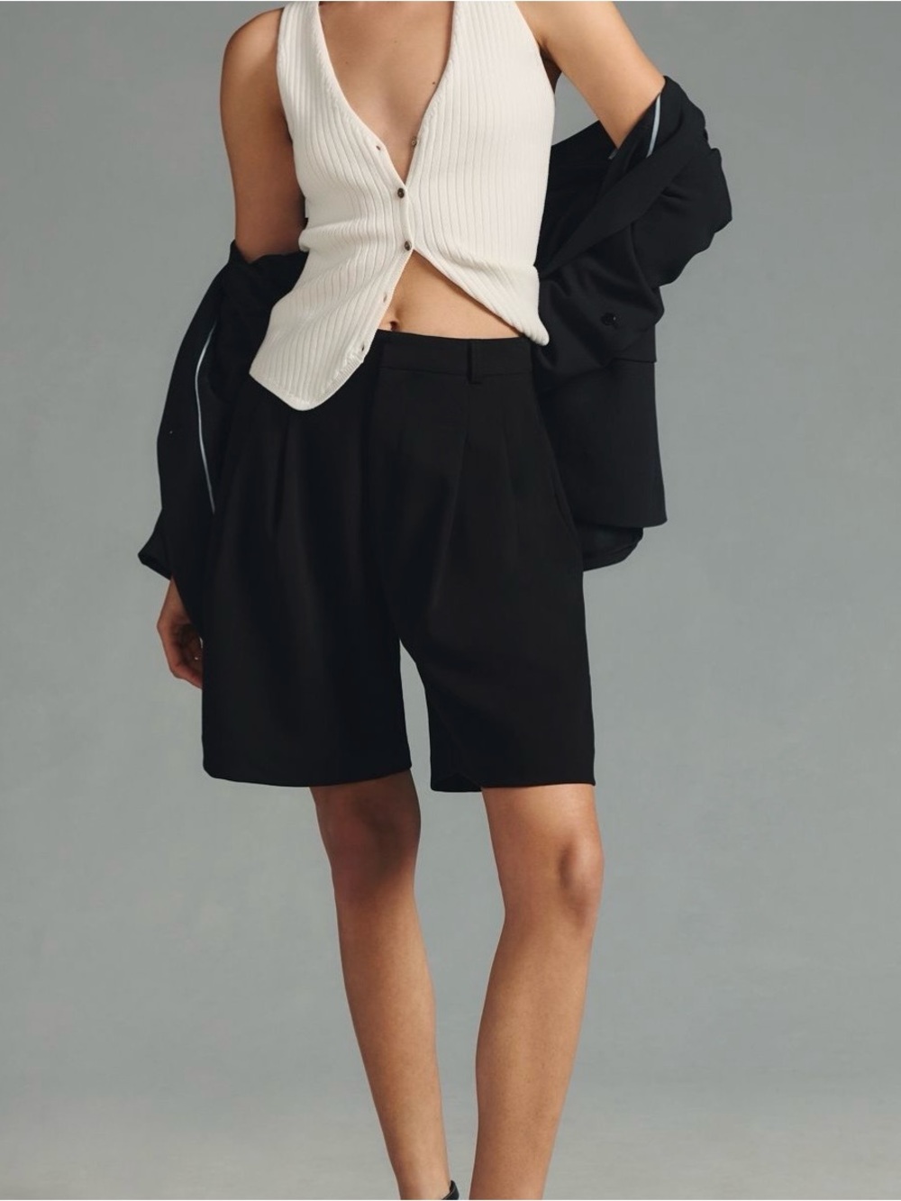 Anthropologie Maeve The Avery Pleated Shorts